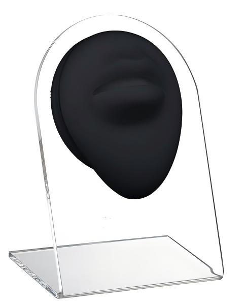 One Black Lip on Stand