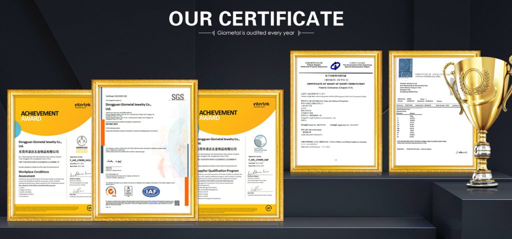 certificate of giometal body jewelry certificate of giometal body jewelry