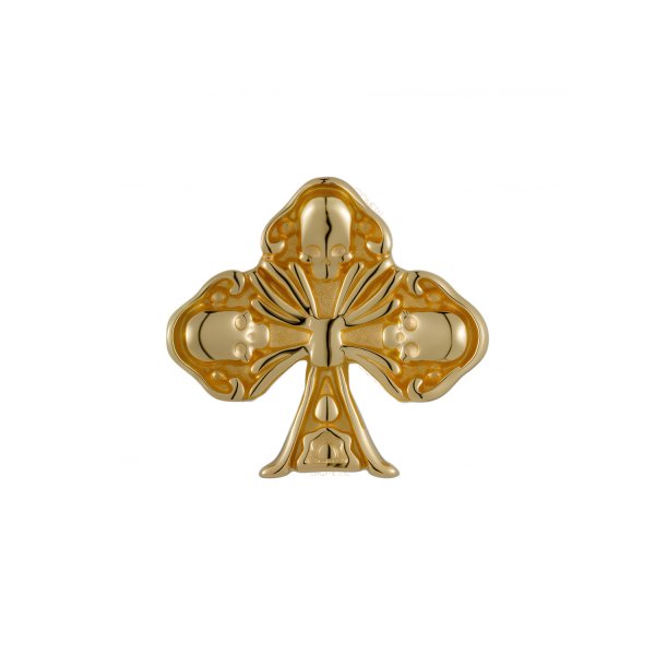 18Kt Solid Yellow Gold Halloween – Skulls in Club Threadless Top